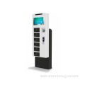 Universal Mobile Electric Cell Phone Charging Kiosk With Receipt Printer